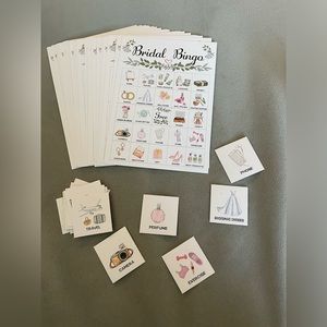Bridal Bingo Game – 24 Player Set | Bridal Shower & Bachelorette